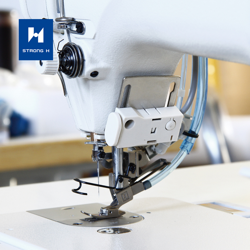 Averlock Dikiş Makinası İ&ccedil;in Otomatik Giyotin Cihazı (Zincir Kesici)